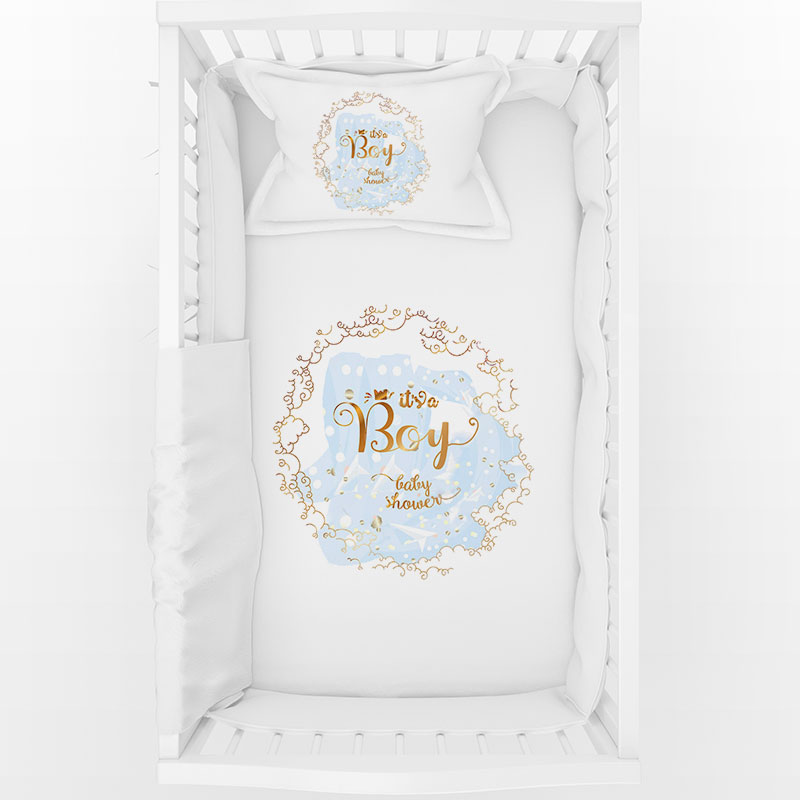 Boy Baby Shower (Σετ Σεντόνια)